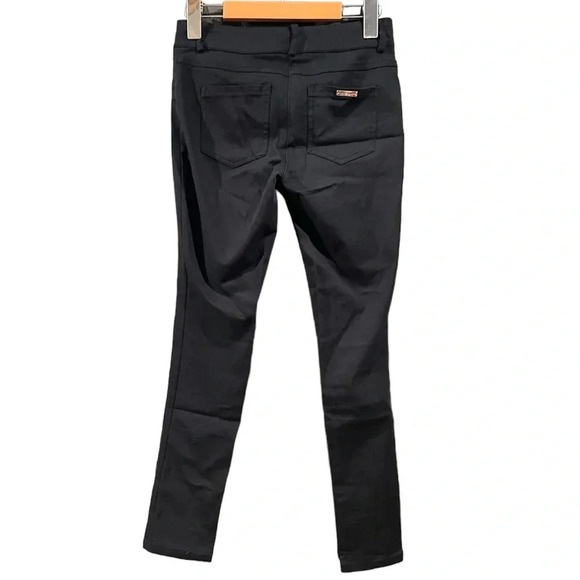 Black Guess by Marciano pants with faux pockets, size 2 - Picture 4 of 7